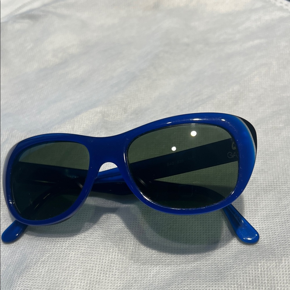 Giorgio Armani Black and Blue Sunglasses